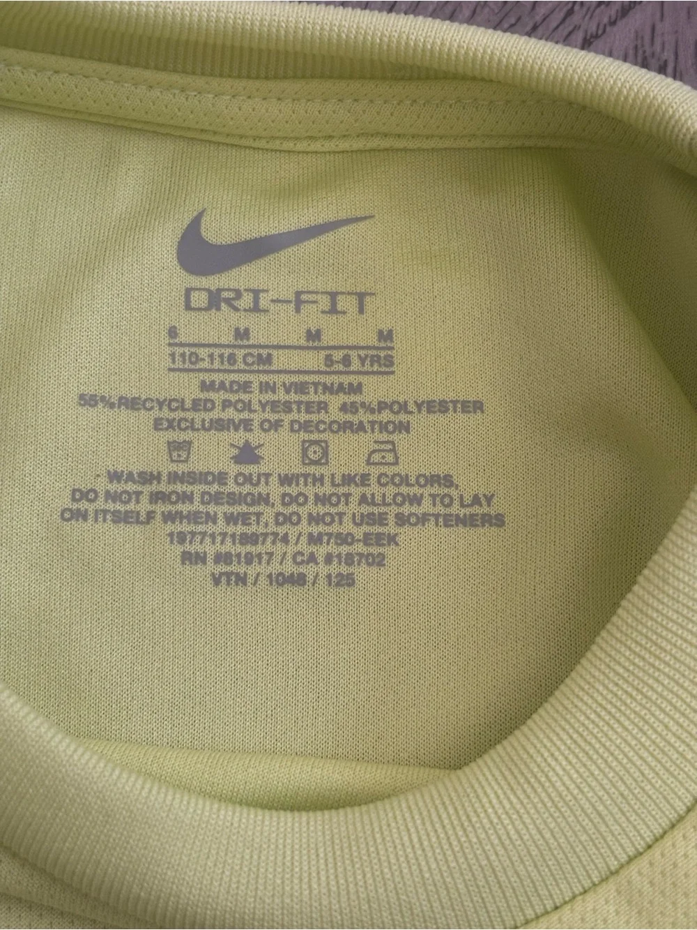 Nike Kids Neon Yellow Short-Sleeve Graphic Tee